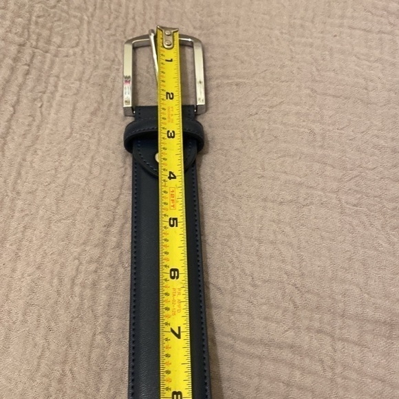 Falari genuine leather blue belt . Size 36. Unisex style . New. No tags - Picture 5 of 9